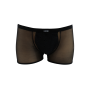 Boxer noir semi opaque - LM2502-67BLK