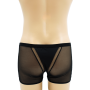 Boxer noir semi opaque - LM2502-67BLK