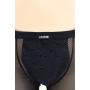 Boxer noir semi opaque - LM2502-67BLK