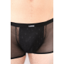 Boxer noir semi opaque - LM2502-67BLK