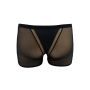 Boxer noir semi opaque - LM2502-67BLK