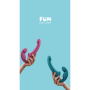 Share Lite - Gode à double extrémité - Bleu
