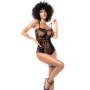 Body résille noire - MAL1103BLK