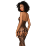 Bodystocking fantaisie noir Fancy me - PH0111BLK
