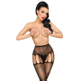 Collant fantaisie noir No excuses - PH0098BLK