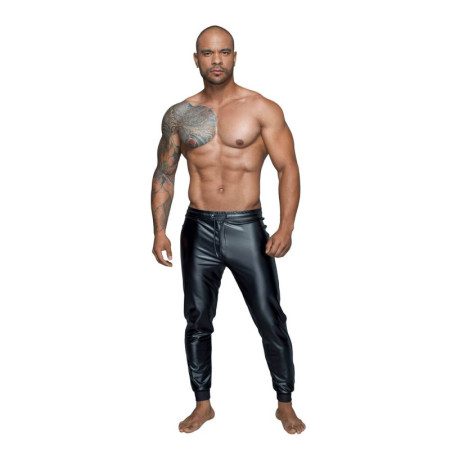 H063 Powerwetlook treggings