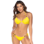 Bikini Jaune à Armatures et Perles - MAL67136YLW