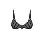 Aurorium demi-soutien-gorge noir