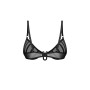 Aurorium demi-soutien-gorge noir