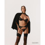 Aurorium Black garter belt 