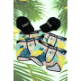 Pack 4 Boxer LM2402-67LEM LOOKME  2 Casquettes Offertes