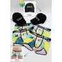 Pack 4 Boxer LM2402-67LEM LOOKME  2 Casquettes Offertes