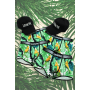Pack 4 Boxer LM2402-67BIR LOOKME  2 Casquettes Offertes