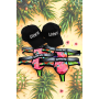 Pack 4 Strings Homme LM2402-57SWE LOOKME  2 Casquettes Offertes