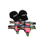 Pack 4 Strings Homme LM2402-57SWE LOOKME  2 Casquettes Offertes
