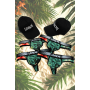 Pack 4 Strings Homme LM2402-57ARO LOOKME  2 Casquettes Offertes