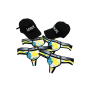 Pack 4 Strings Homme LM2402-57LEM LOOKME  2 Casquettes Offertes