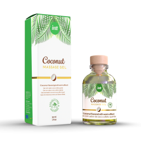 Vegan Massage gel noix de coco - Gel embrassable