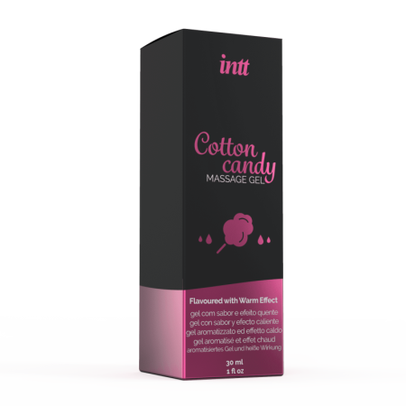Massage gel Barbe à papa - Gel embrassable