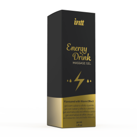 Massage gel energy drink - Gel embrassable