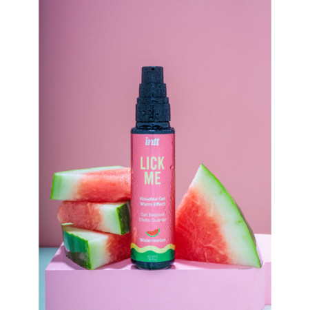 Lick me Pastèque - Gel chauffant et embrassable