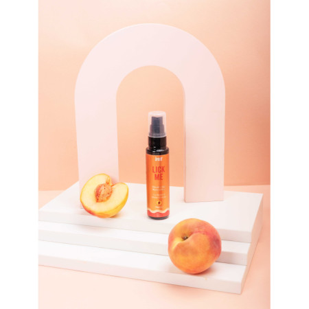 Lick me peach - Kissable gel with warm effect