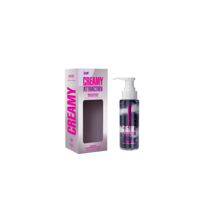 Creamy attraction - Crème et gel de massage embrassable à la mûre