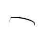 String noir en dentelle avec bijou et chaîne dorée - PM06G-BBLK
