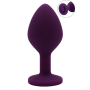 Plug bijou violet Medium