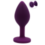 Plug bijou violet Small