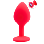 Plug bijou rose Medium
