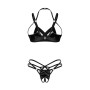 Keira Lise ensemble lingerie ouvert noir