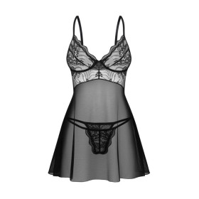 Perisia babydoll et string - Noirs Perisia babydoll et string - Noirs