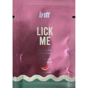 Echantillon Lick me Pastèque - Gel chauffant et embrassable 2ml
