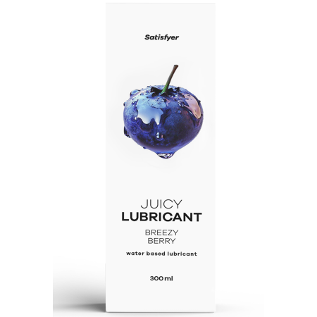 Lubrifiant à base d'eau Myrtille fraiche 300 ml Satisfyer - CC597068