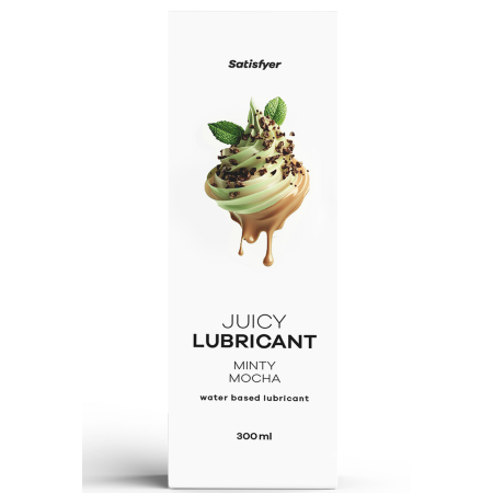 Lubrifiant à base d'eau Moka mentholé 300 ml Satisfyer - CC597075