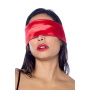 Accessoire sexy en satin polyvalent : masque ou lien pour les mains Mapalé - MAL128BKRD