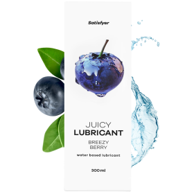 Lubrifiant à base d'eau Myrtille fraiche 300 ml Satisfyer - CC597068 Lubrifiant à base d'eau Myrtille fraiche 300 ml Satisfyer - CC597068