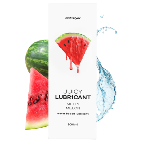 Lubrifiant à base d'eau Pastèque fondante 300 ml Satisfyer - CC597069 Lubrifiant à base d'eau Pastèque fondante 300 ml Satisfyer - CC597069