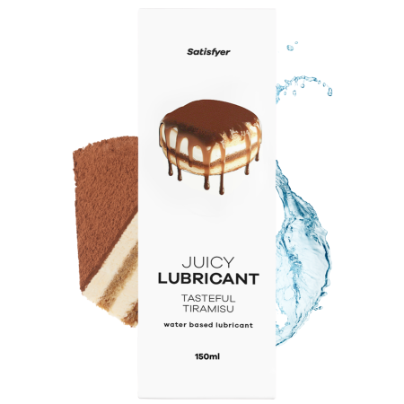Lubrifiant à base d'eau Tiramisu savoureux 300 ml Satisfyer - CC597073