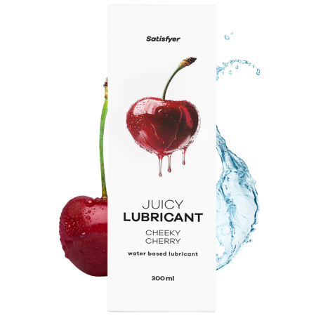 Lubrifiant à base d'eau Cerise coquine 300 ml Satisfyer - CC597076