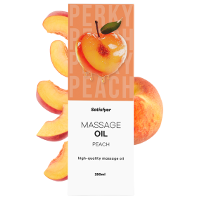 Huile de massage Pêche 250 ml Satisfyer - CC597053 Huile de massage Pêche 250 ml Satisfyer - CC597053