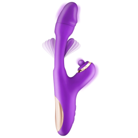 Vibromasseur rabbit 3-en-1 avec tapotements Joyfully - CC531056020120 Vibromasseur rabbit 3-en-1 avec tapotements Joyfully - CC531056020120