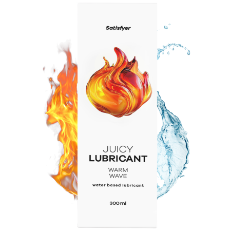 Lubrifiant à base d'eau chauffant 300 ml Satisfyer - CC597063