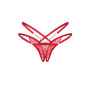 Matildea crotchless thong Red