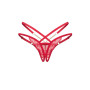 Matildea crotchless thong Red