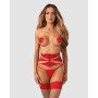 Matildea porte-jarretelles - Rouge