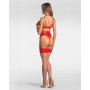 Matildea crotchless Set Red