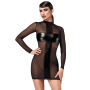 F369 Crossfire Mini Robe en maille et wetlook