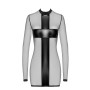 F369 Crossfire Mini Robe en maille et wetlook